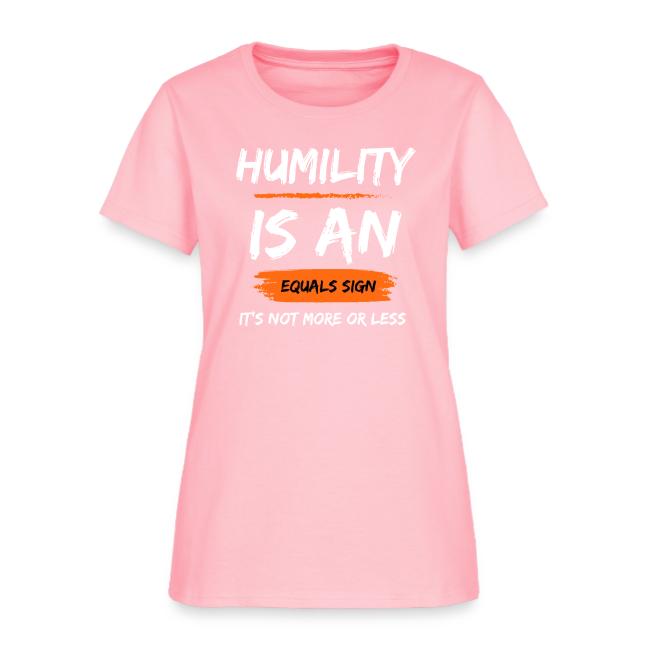 Humility of Equals Signs