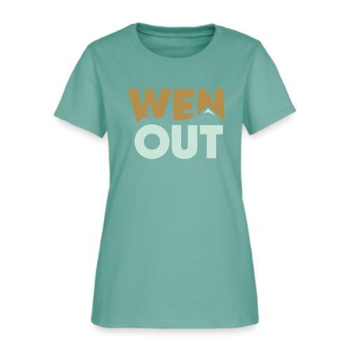 WenOut Logo (light) - Women's T-Shirt