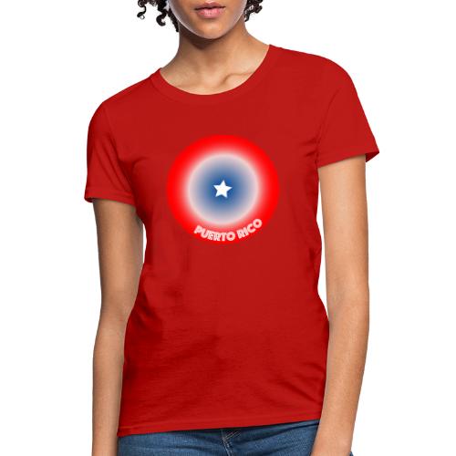 Puerto Rico Circle - Women's T-Shirt