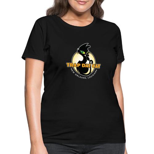 Trap Dat Cat Offical Logo - FOR DARK BACKGROUNDS - Women's T-Shirt