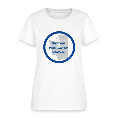 Western Washington Weather Logo - Women's T-Shirt