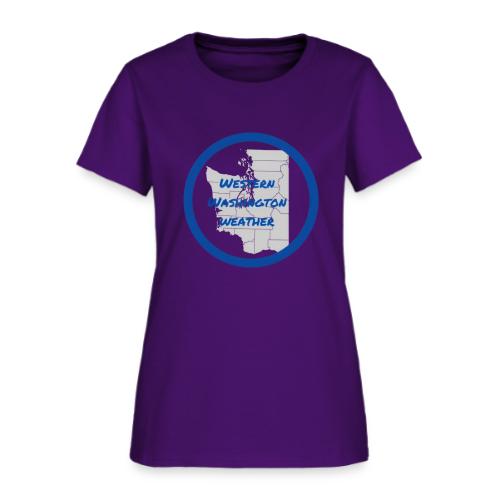 Western Washington Weather Logo - Women's T-Shirt