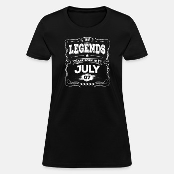 True legends are born in July - T-shirt for women