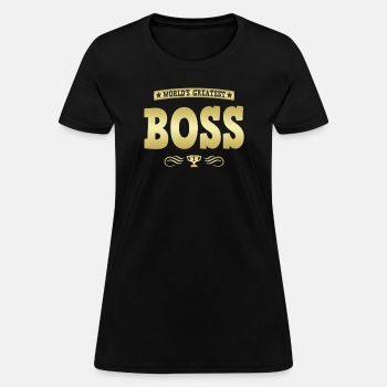 World's Greatest Boss - T-shirt for women