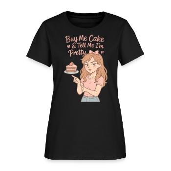Girlfriend Birthday, Girlfriend Birthday - Women's T-Shirt - black - Front
