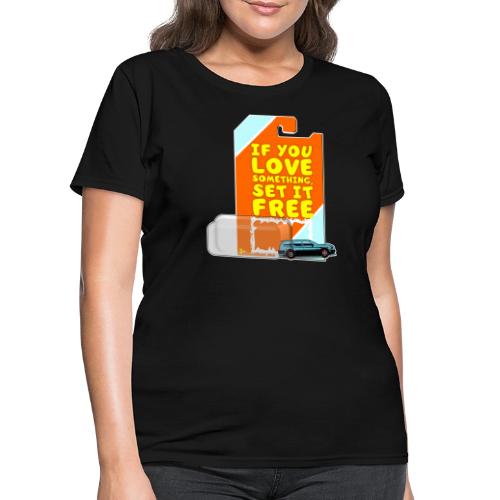 Set It Free Diecast Car Collector 1:64 Scale Gift - Women's T-Shirt