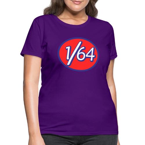 One Sixty Four -- vintage auto inspired oval - Women's T-Shirt