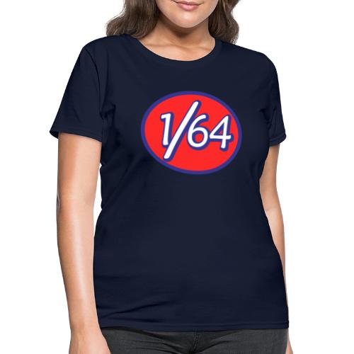 One Sixty Four -- vintage auto inspired oval - Women's T-Shirt