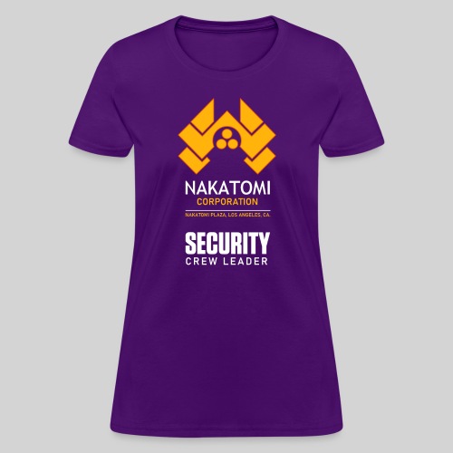 Nakatomi Corp. Security Crew - Women's T-Shirt