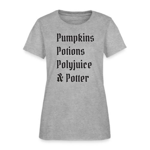 Pumpkins Potions Polyjuice & Potter - Women's T-Shirt