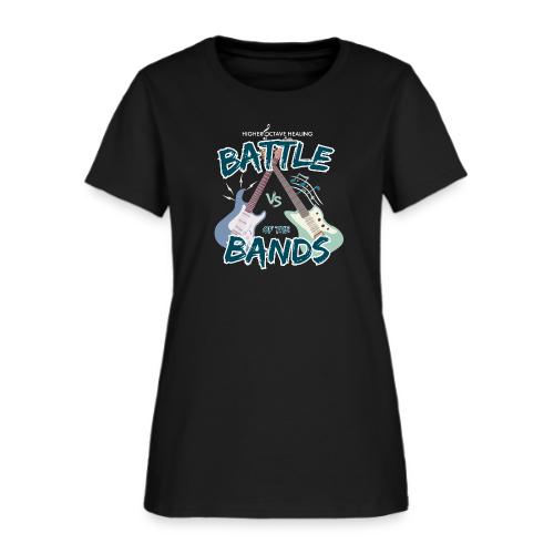 Back Slogan - Battle of the Bands - Black - Women's T-Shirt