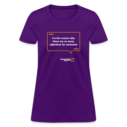 adjectives design - Women's T-Shirt