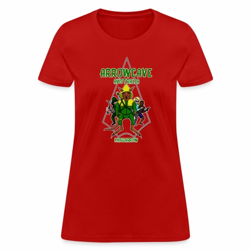 Arrow Cave Logo - Light - Women's T-Shirt