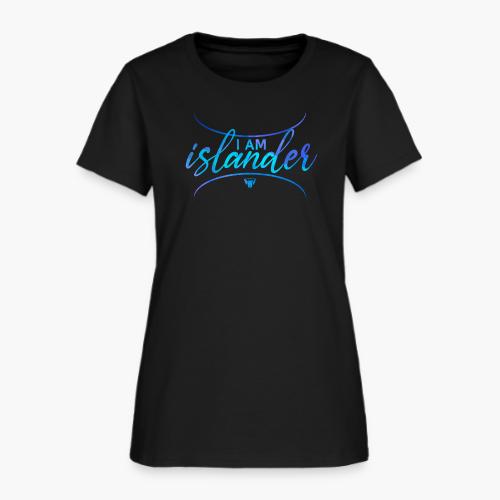 I am Islander (Blue) - Women's T-Shirt