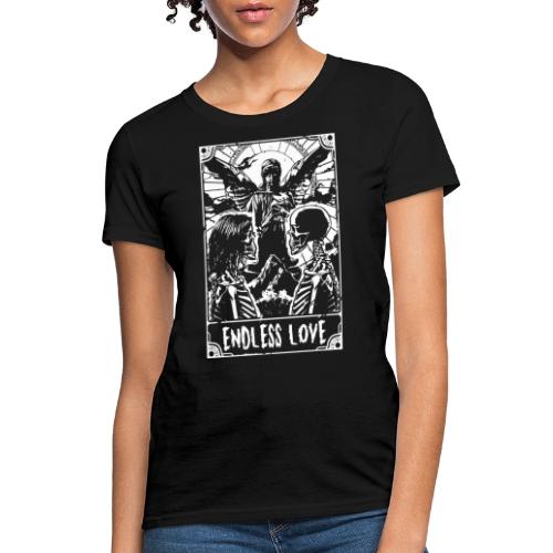 lovers endless love skull - Women's T-Shirt