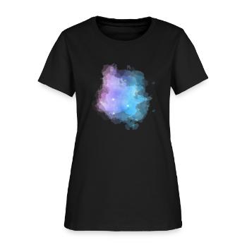 Dreamy Sky Splashes Colorful Sky - Women's T-Shirt - black - Front