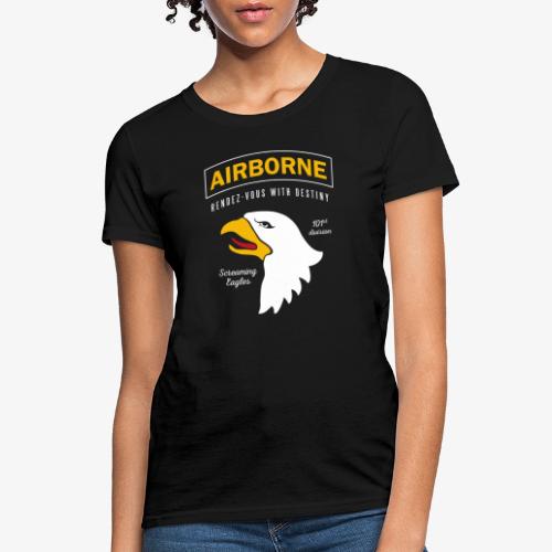 airborne 101st Screaming Eagles - Women's T-Shirt