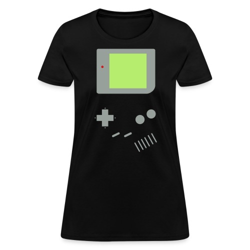 Woman's Game Boy (Black) - Women's T-Shirt
