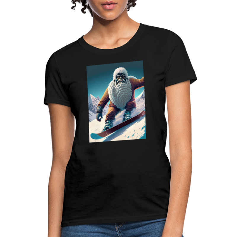 Yeti x Moutain - Women's T-Shirt