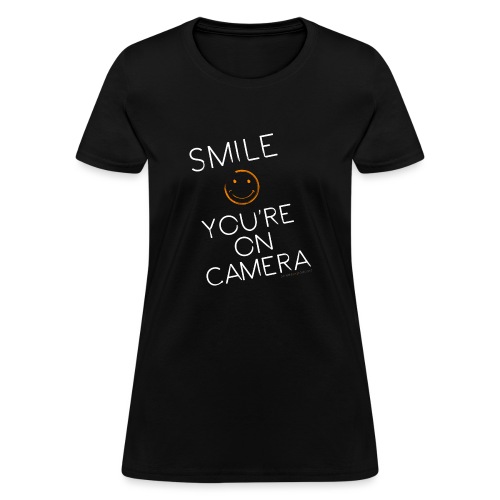 Smiley Cam Alert - Women's T-Shirt
