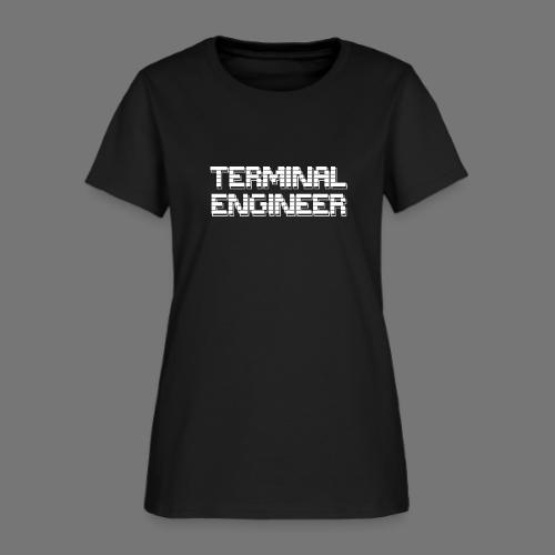 Terminal Engineer ASCII - Women's T-Shirt