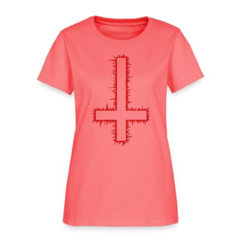 Inverted Cross - Women's T-Shirt