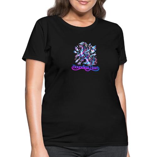 Boundless Heart Neon Galaxy Dog Shirt - Women's T-Shirt