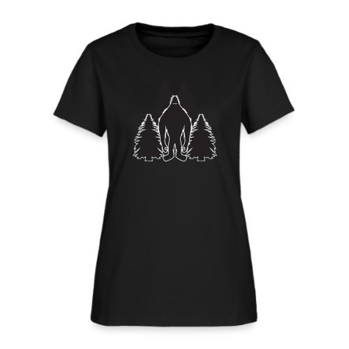 Bigfoot Trees - Women's T-Shirt