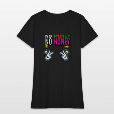 T-shirt Homme No Money No Honey Noir Taille L - Marque Jeerzees - Occasion Très Bon état
