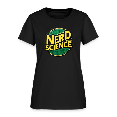 Nerd Science Logo women's t-shirt