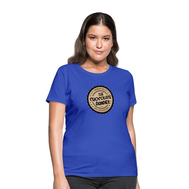 Chocolate Dandies Logo Large White Outline