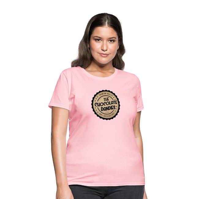 Chocolate Dandies Logo Large White Outline