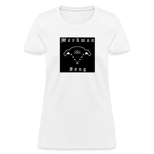 Workman Song Lamb Logo with Text - Women's T-Shirt