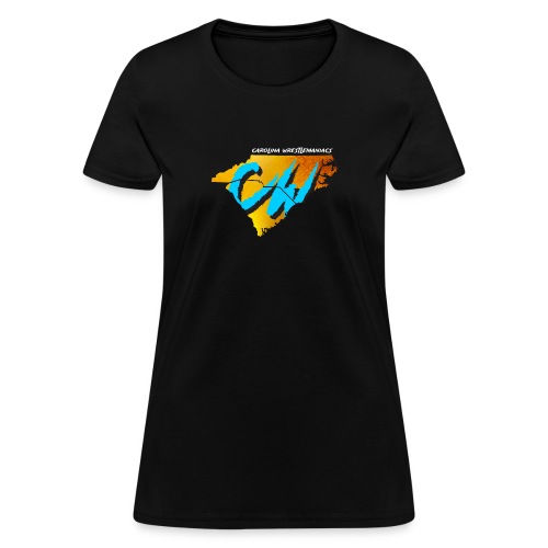 Carolina Wrestlemaniacs Logo Blk - Women's T-Shirt