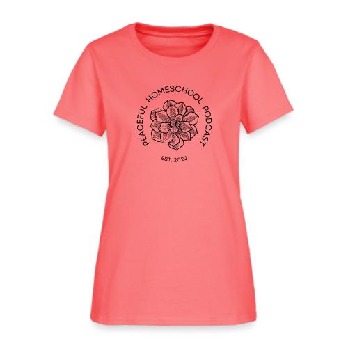 Peaceful Homeschool Podcast - Women's T-Shirt