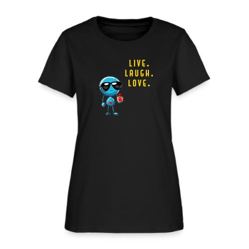 Smoon City_Smoon live laugh love - Women's T-Shirt