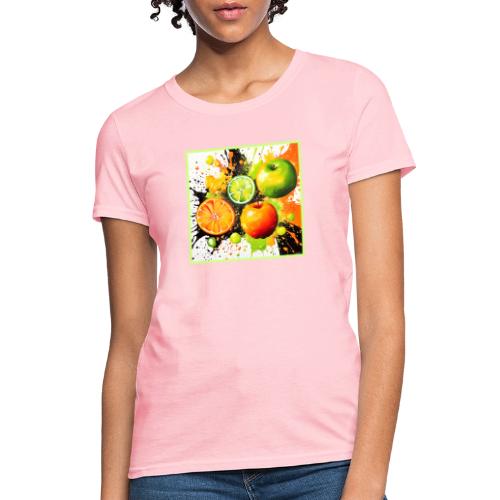Apple and Citrus Burst - Women's T-Shirt