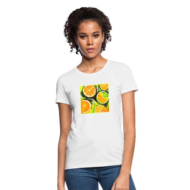 Vibrant Citrus Painting