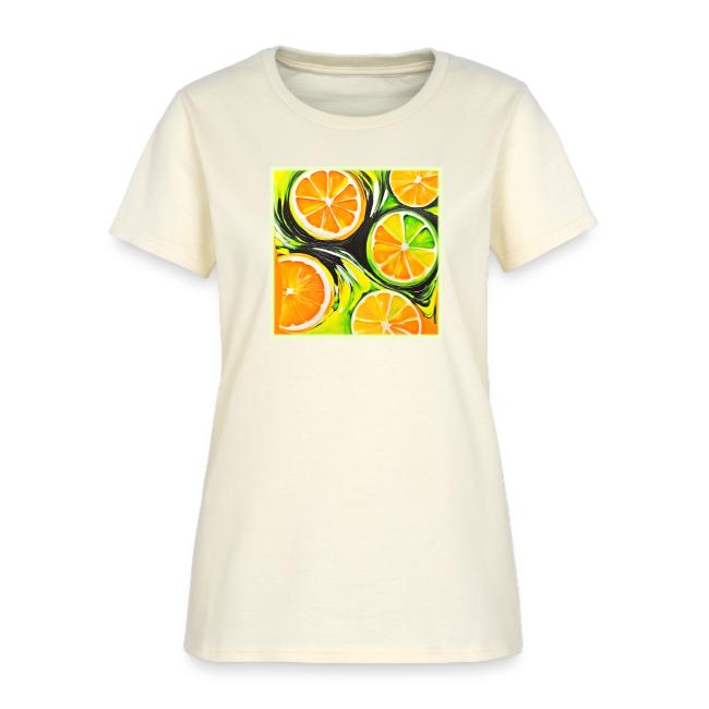 Vibrant Citrus Painting