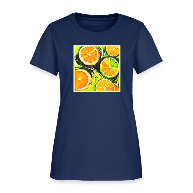 Vibrant Citrus Painting