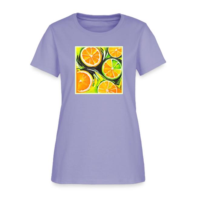 Vibrant Citrus Painting