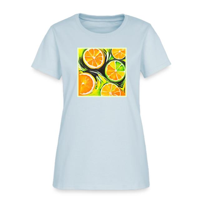 Vibrant Citrus Painting
