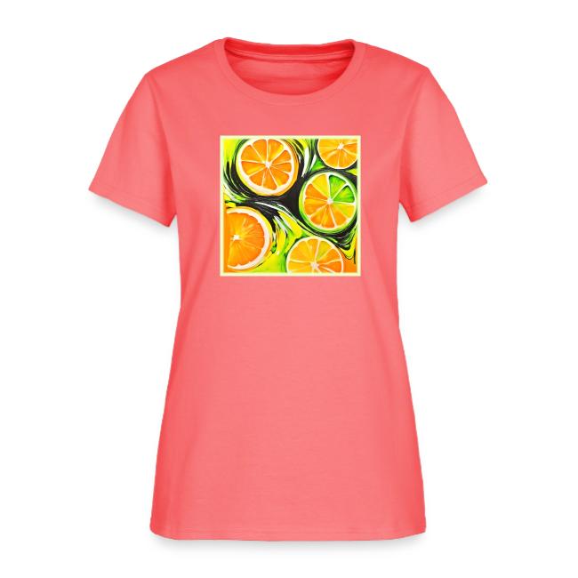 Vibrant Citrus Painting