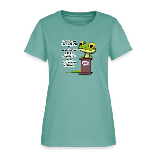 Public Comment Lizard Design - Women's T-Shirt