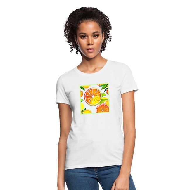 Orange Slice: Citrus Art