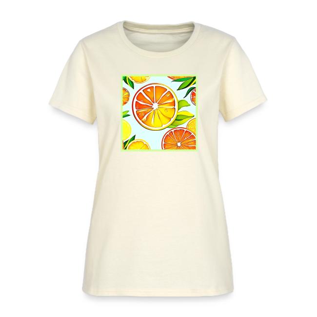 Orange Slice: Citrus Art