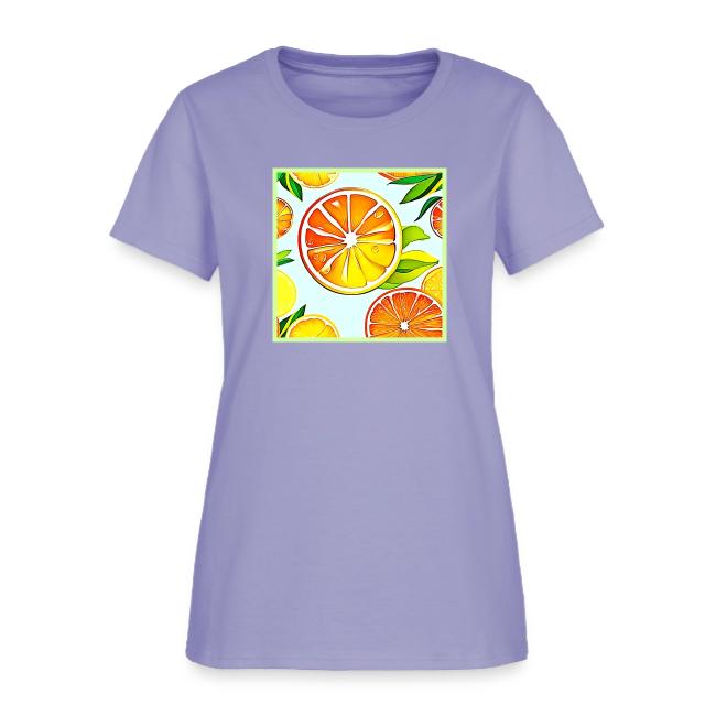 Orange Slice: Citrus Art