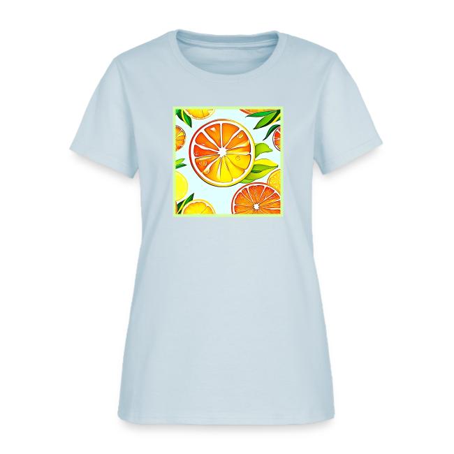 Orange Slice: Citrus Art