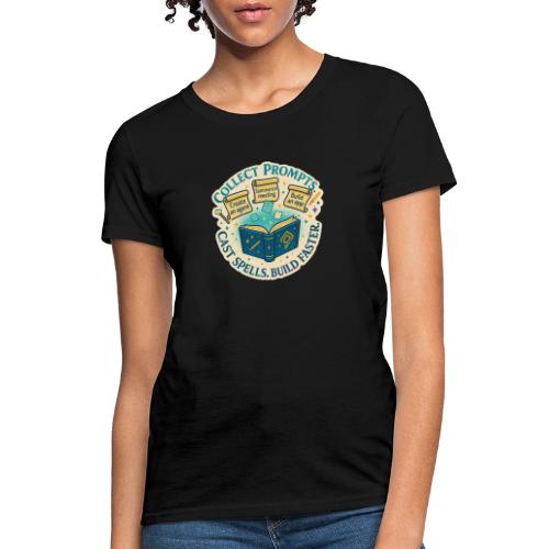 Collect Prompts Spell Book - Women's T-Shirt