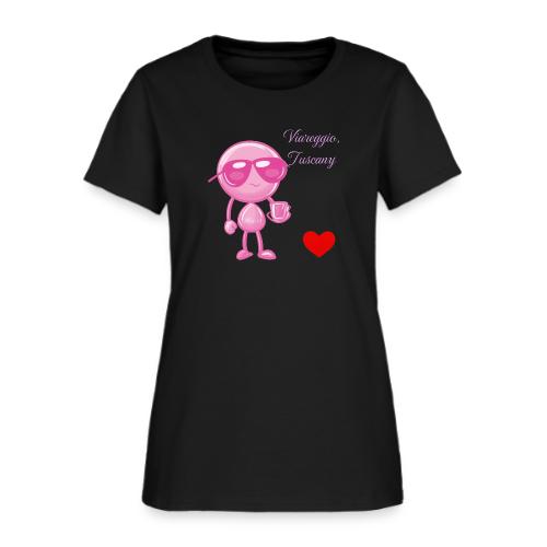 Smoon City_Viareggio Tuscany Pink - Women's T-Shirt